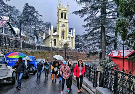 Chandigarh to Dalhousie–Dharamshala–Manali–Shimla Grand Tour