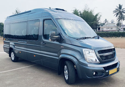Hire 17 Seater Urbania Traveller
